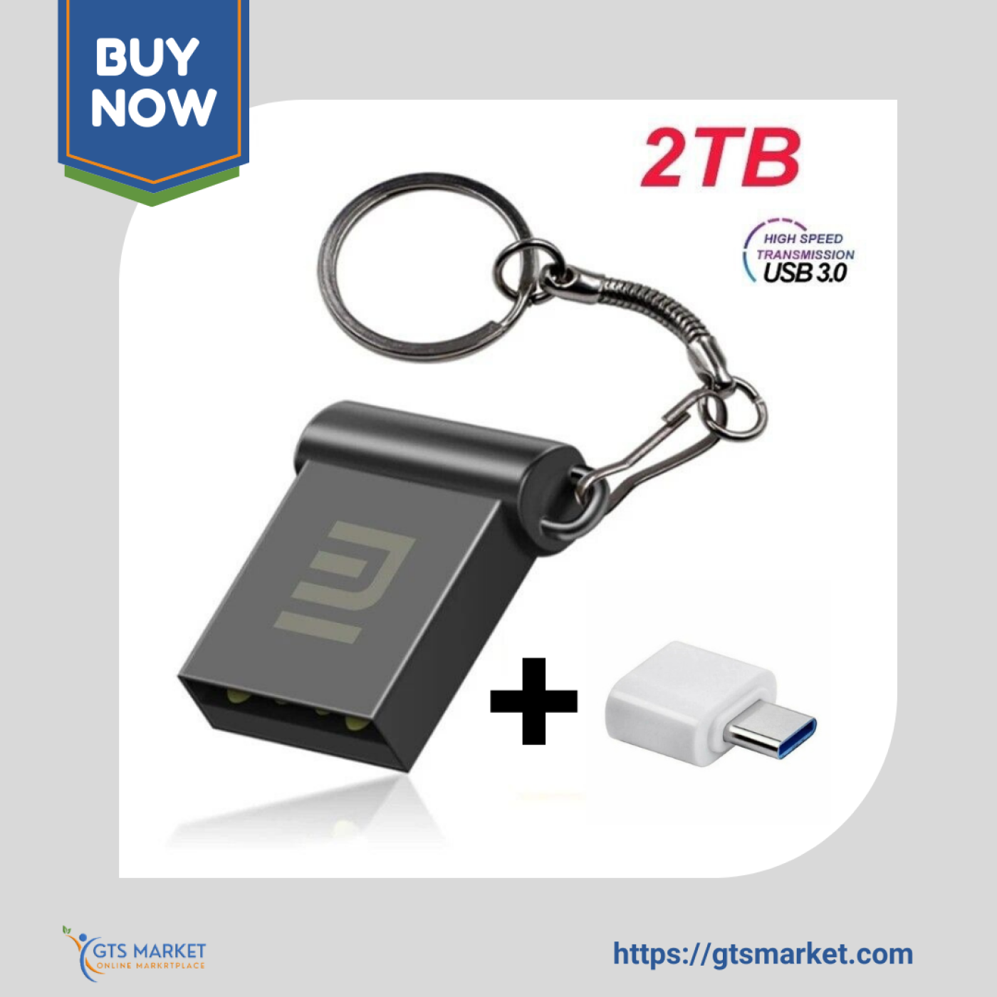 Xiaomi 2TB Flush Drive - Ultra-Compact Storage Solution