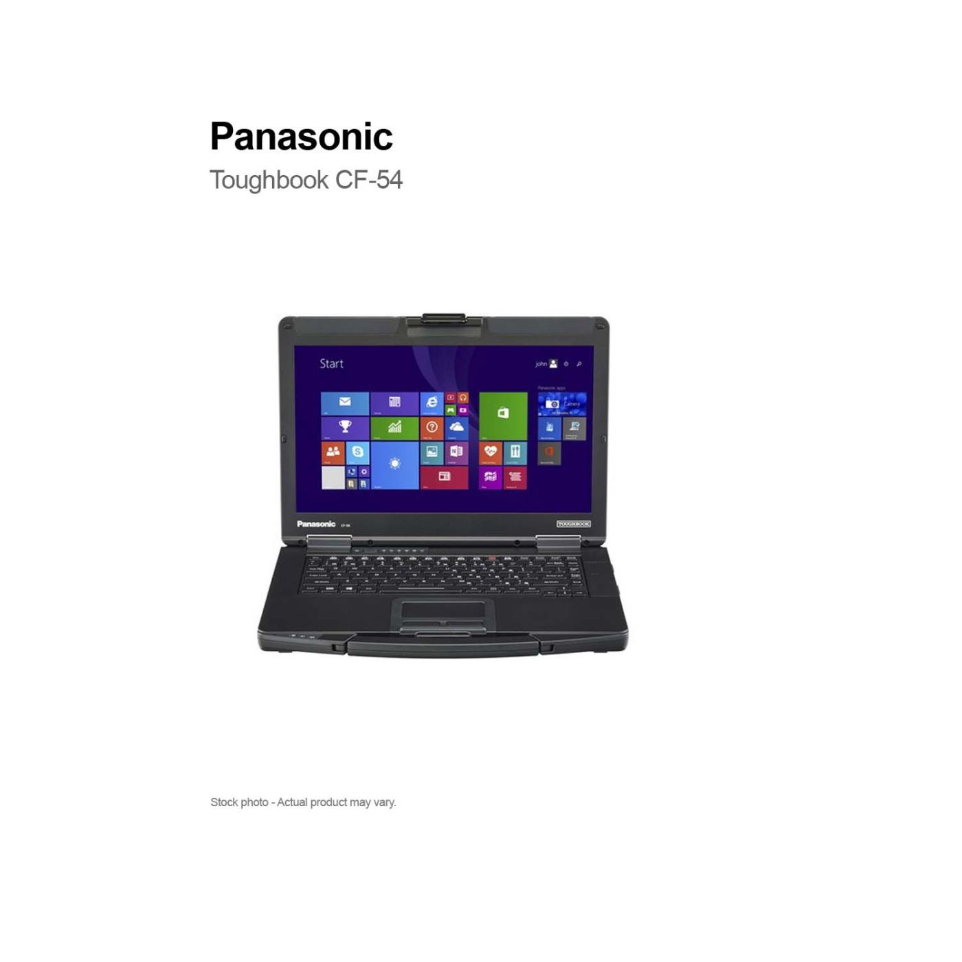 Panasonic ToughBook CF-54 MK2 Rugged Laptop – Intel Core i5-6300U, 16GB RAM, 256GB SSD