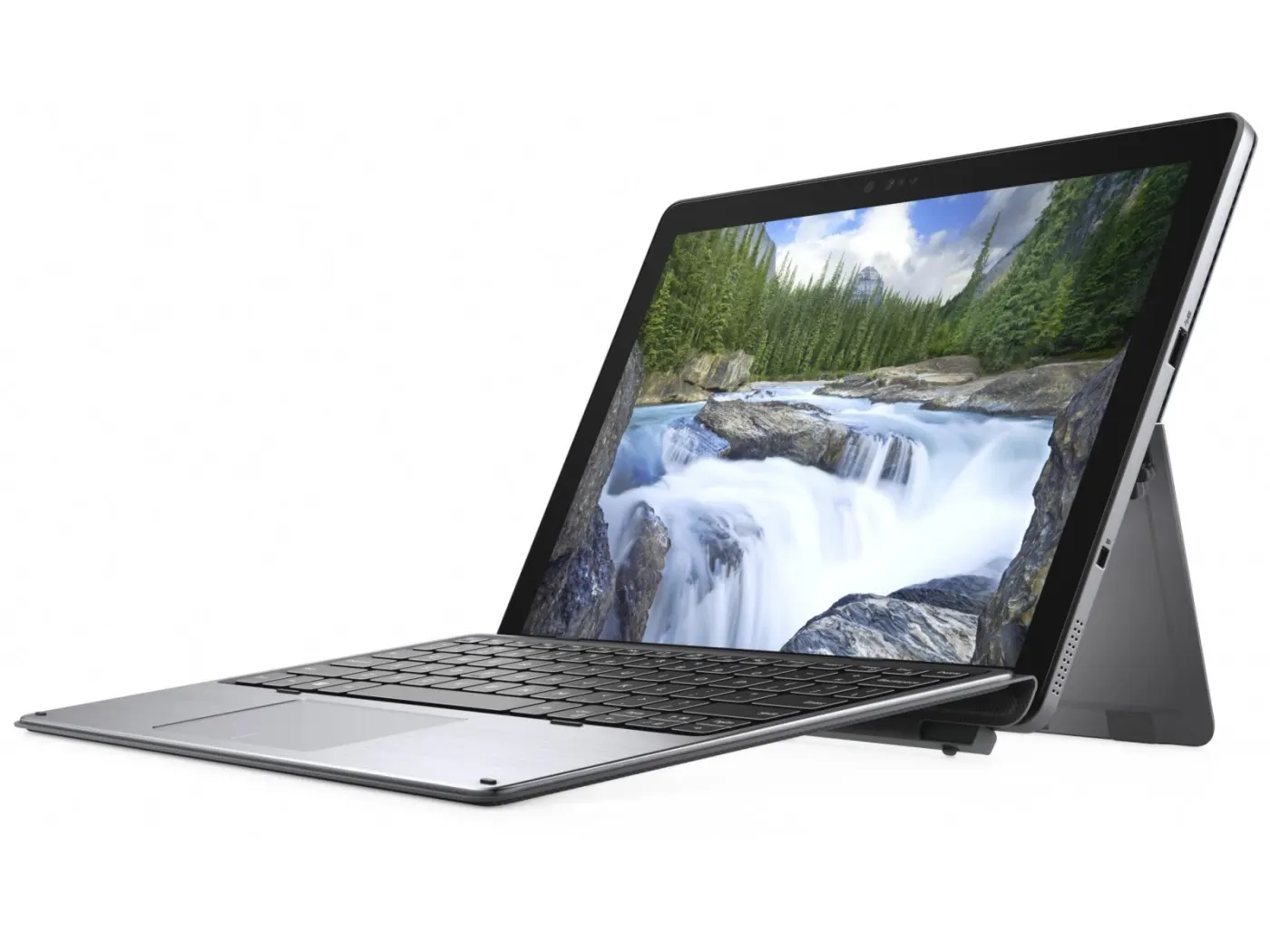 Dell Latitude 7210 2-in-1 – Intel Core i7 10th Gen, 16GB RAM, 256GB SSD, Touchscreen, SIM Slot, Backlit Keyboard – Silver
